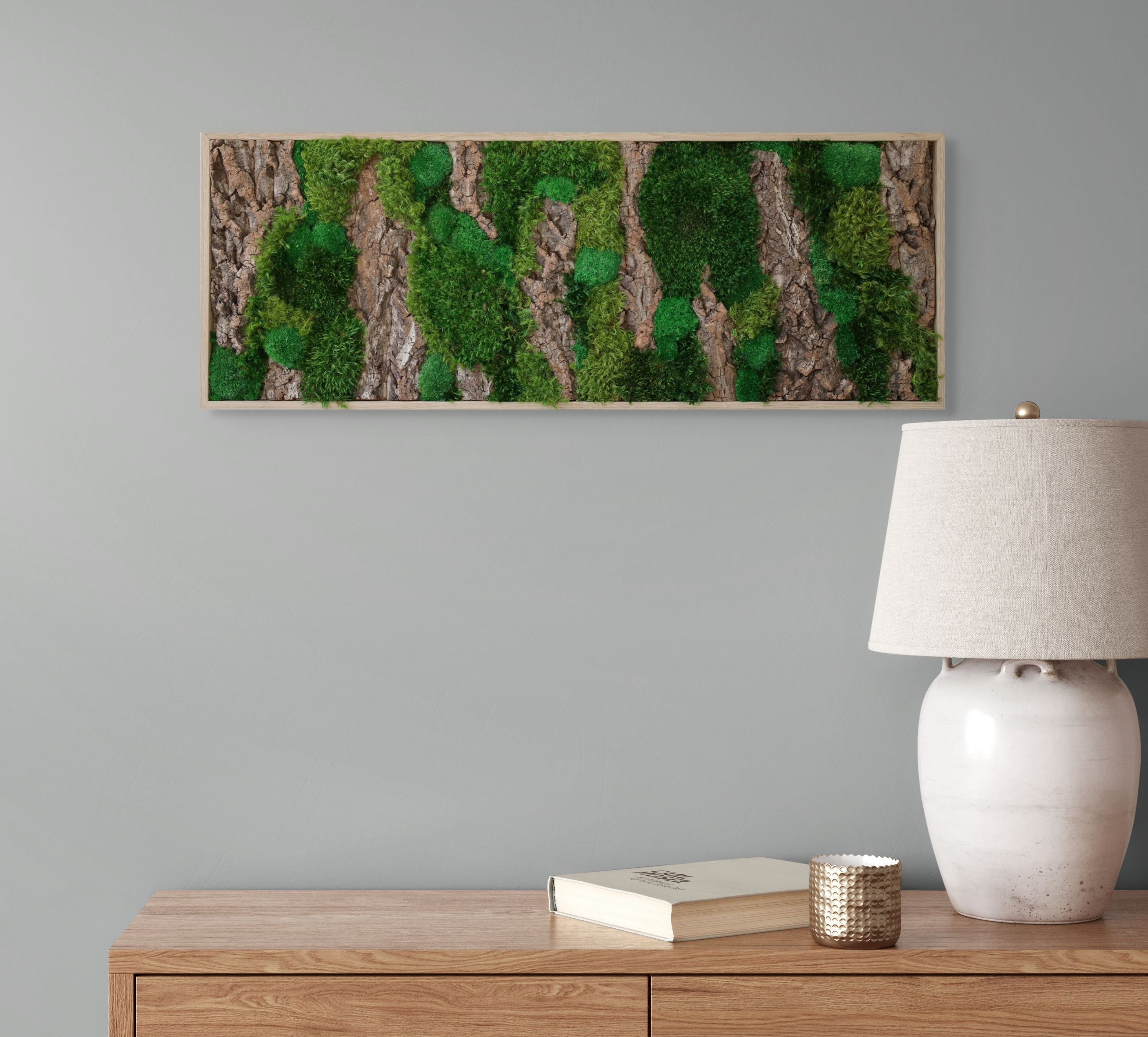 Forest Flow - Preserved Moss and Bark