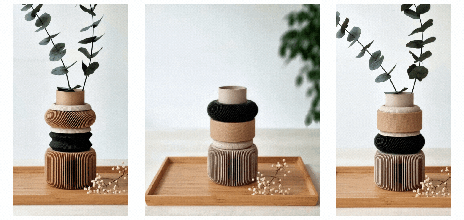 Modular vases ninfa studio.gif
