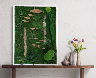 Woodland Sanctuary moss art.jpg