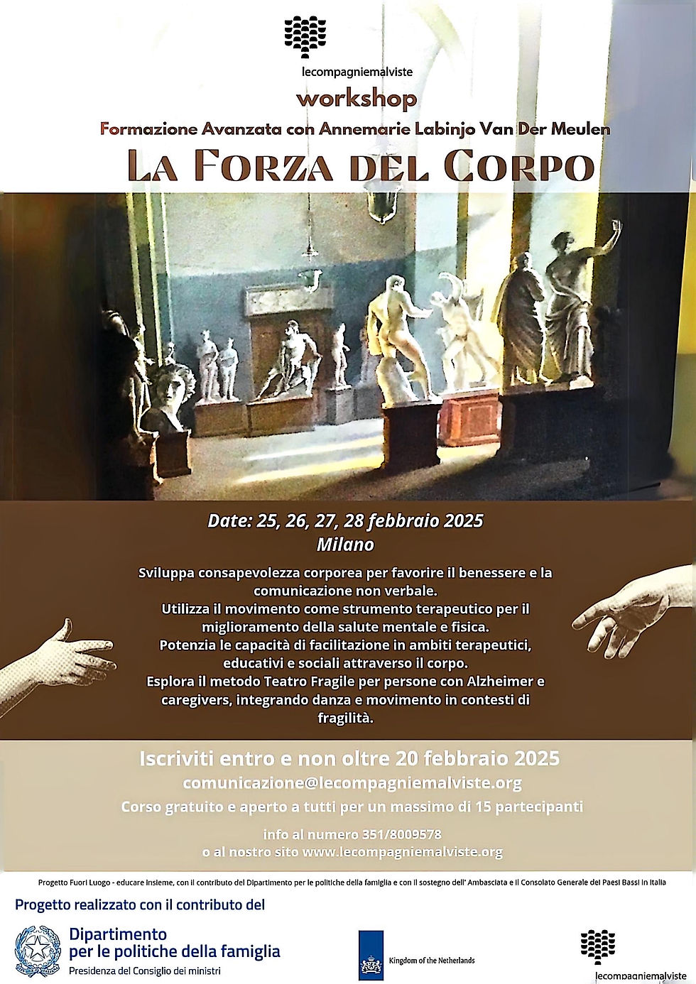 La locandina dell’evento