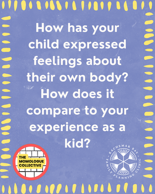 How has your child expressed feelings about their own body? How does it compare to your experience as a kid?