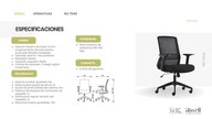 Sillería ergonómica en Monterrey. Mejora el bienestar de tu equipo con nuestra selección de sillas p