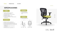Sillería ergonómica en Monterrey. Mejora el bienestar de tu equipo con nuestra selección de sillas p