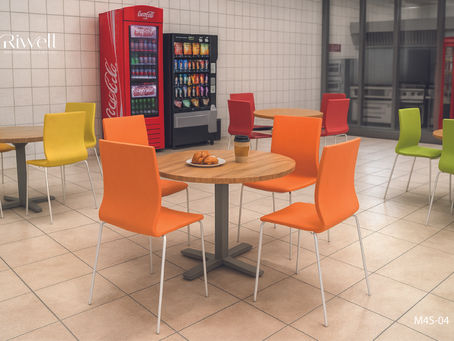 Mobiliario para comedores industriales: Durabilidad y diseño para el bienestar