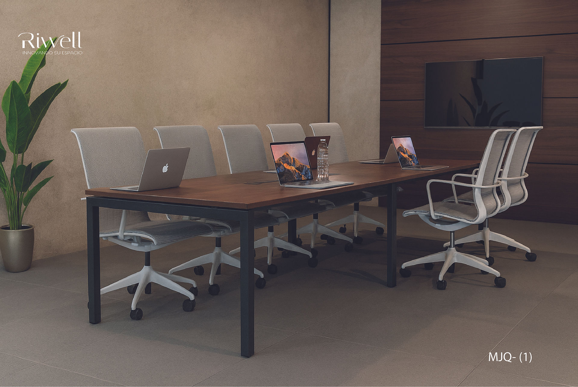¿Buscas muebles de oficina funcionales? En RIWELL fabricamos recepciones, comedores y áreas de capac
