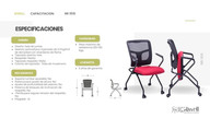 Encuentra la silla de oficina ideal en RIWELL. Contamos con una gama completa de sillas ergonómicas