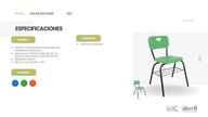 Fabricantes de mobiliario escolar en Monterrey. Soluciones duraderas y funcionales diseñadas específ