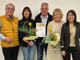 Stehende Ovationen für Annette Bentele und Wolfgang Klemm