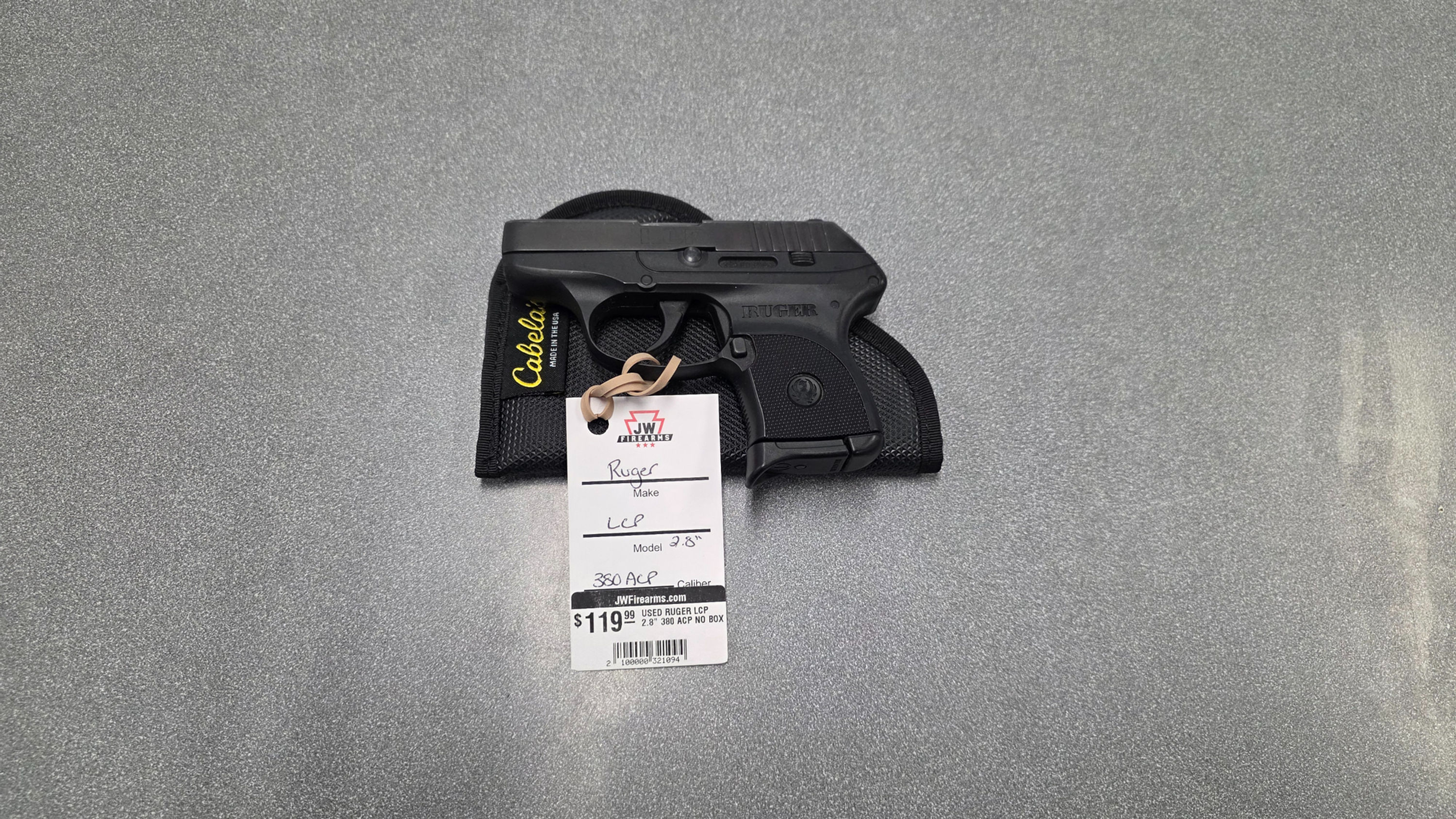 RUGER LCP 380 ACP