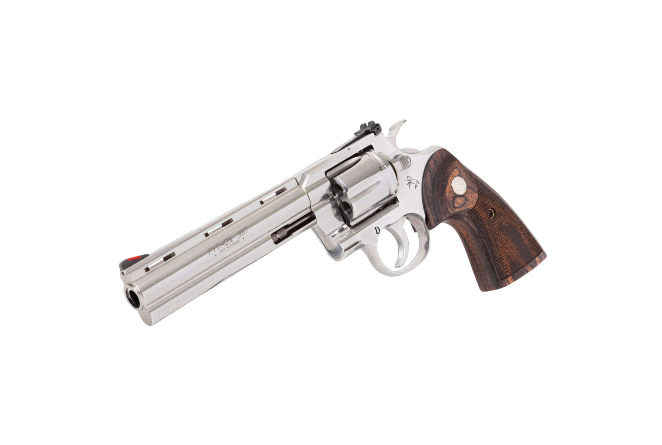 Colt's - Python, 357 Mag, 6" Barrel Walnut Grips, 6-rd