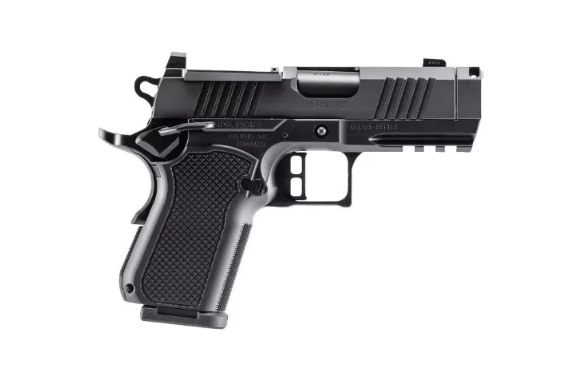 Alpha Foxtrot AA46X1QII-XDBK10-NVC AF1911 Attila Compact 9mm Luger 10+1