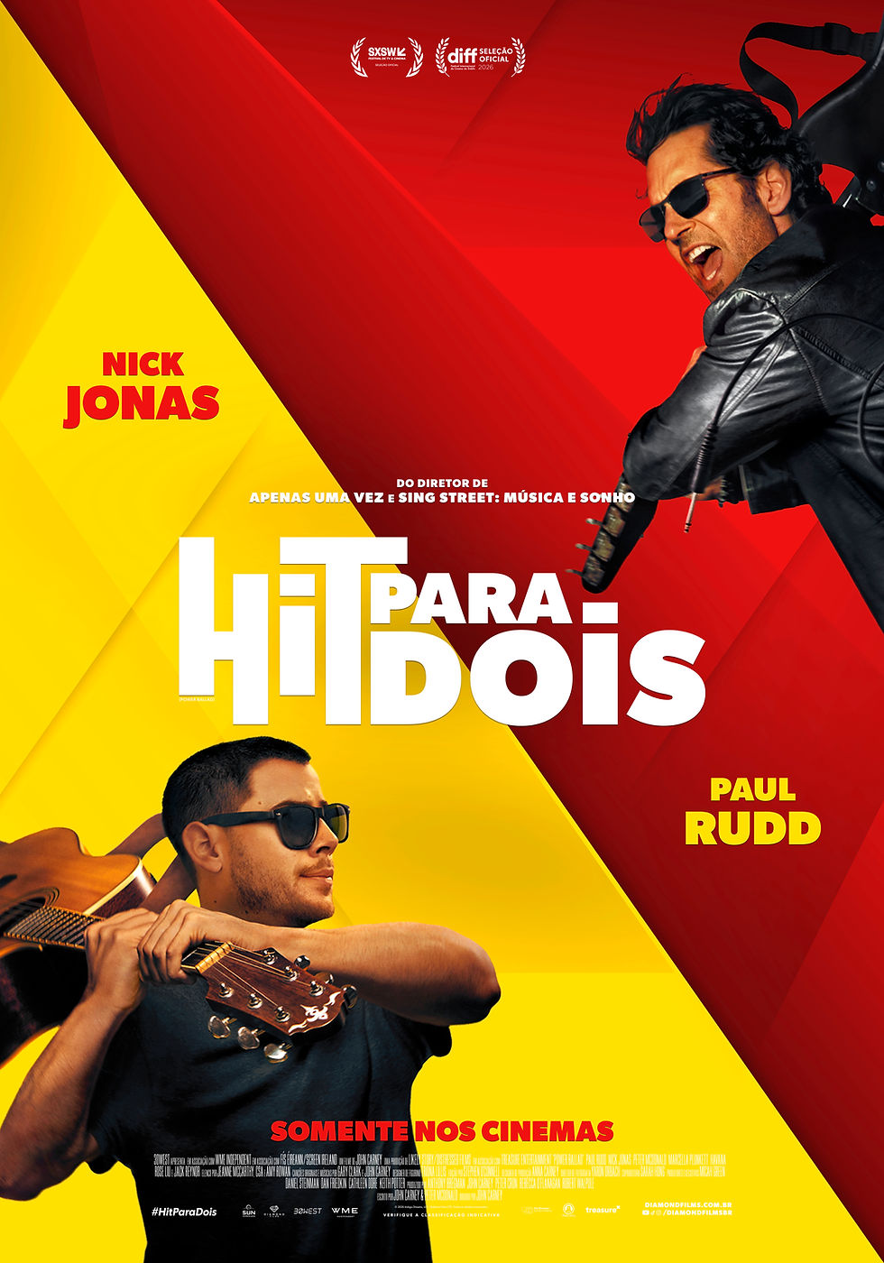 Diamond Films revela trailer de "Hit Para Dois", com Paul Rudd e Nick Jonas
