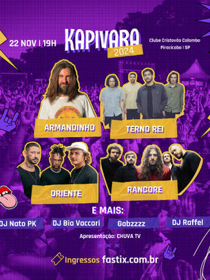 De volta a cena: Kapivara Fest confirma a sua segunda edição