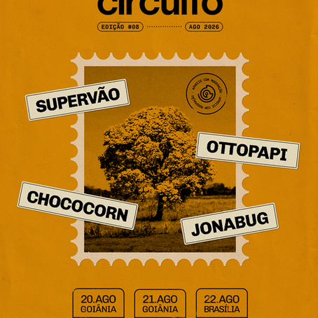 Circuito – Nova Música, Novos Caminhos estreia no Centro-Oeste e assina palco no Festival Bananada