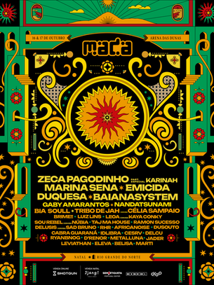 Festival MADA fecha lineup de 2026 com Zeca Pagodinho, Emicida, Marina Sena, BaianaSystem e Gaby Amarantos