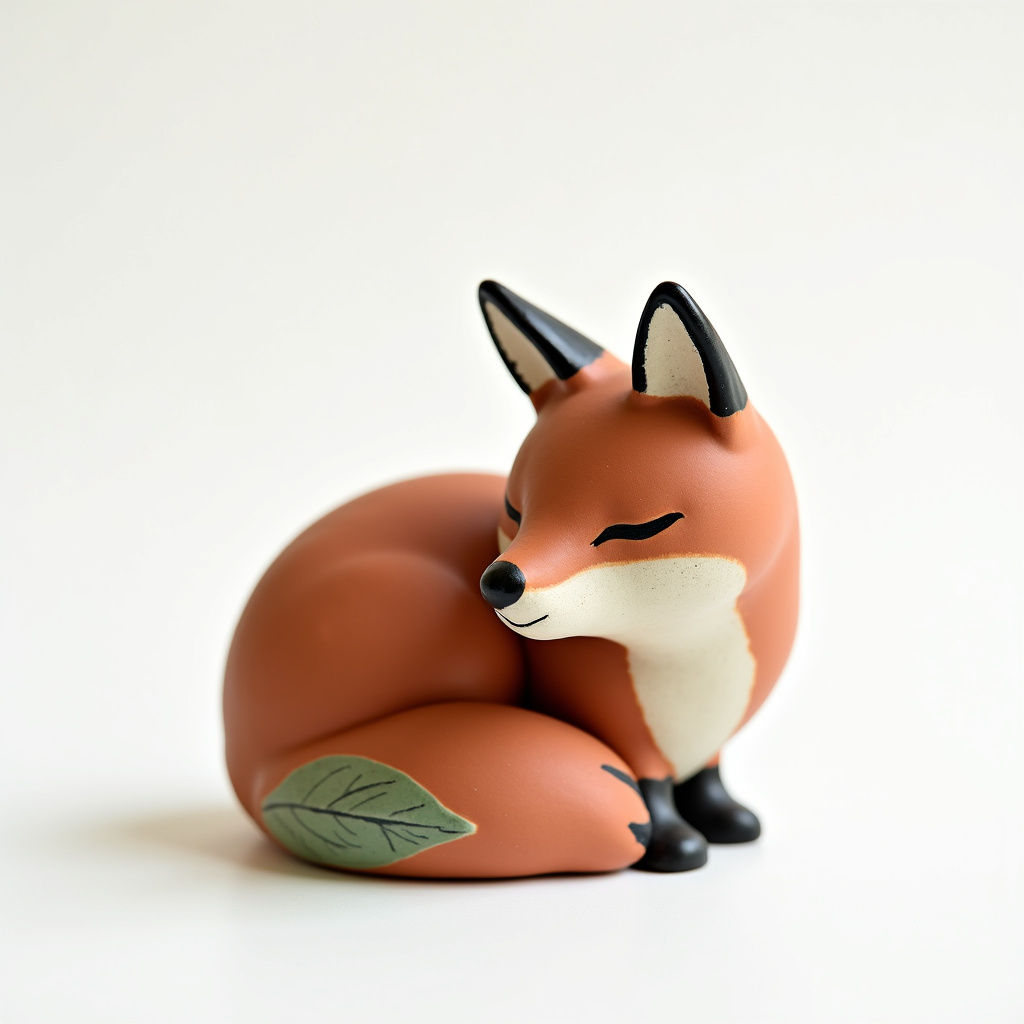 Ceramic Forest Fox