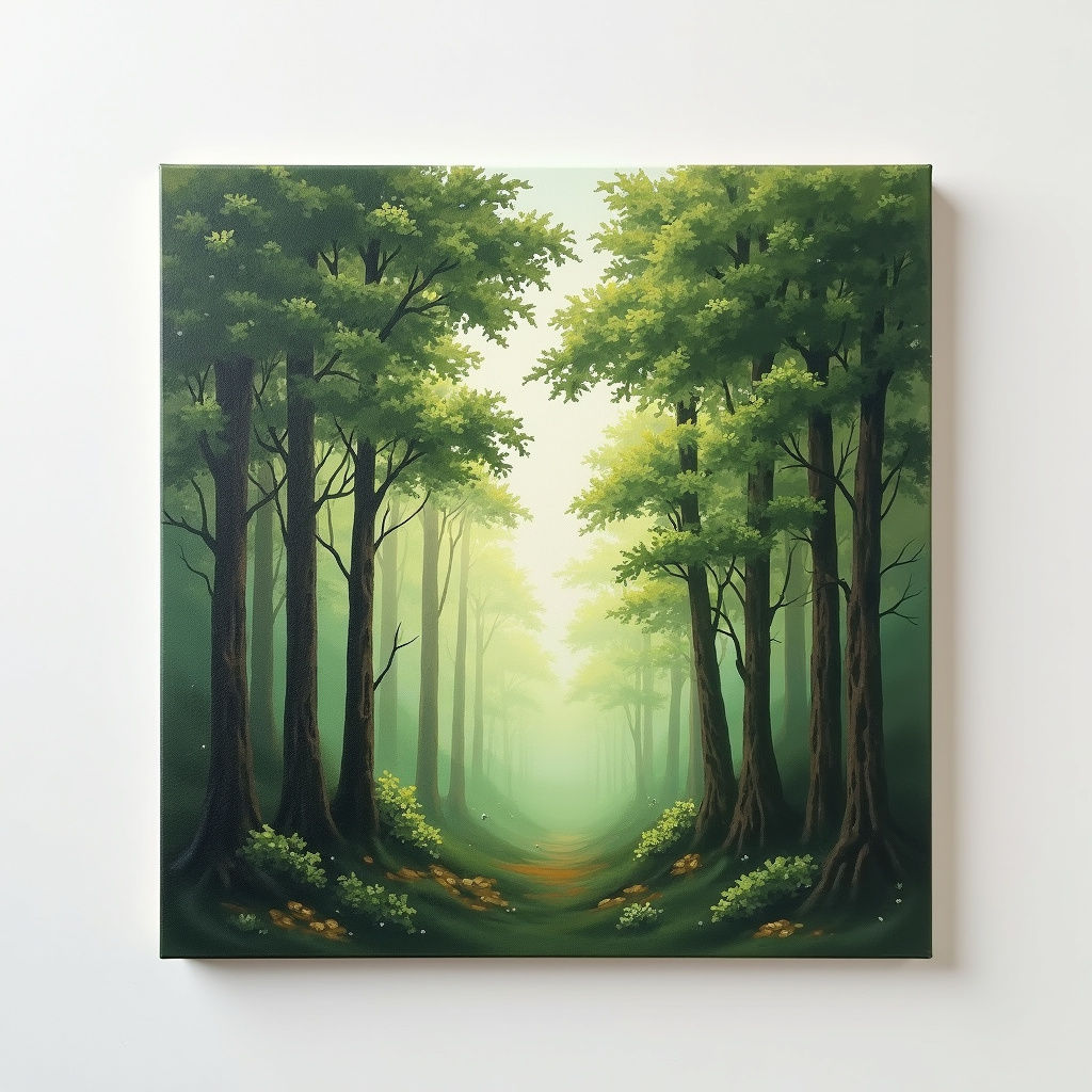 Forest Canopy Painting