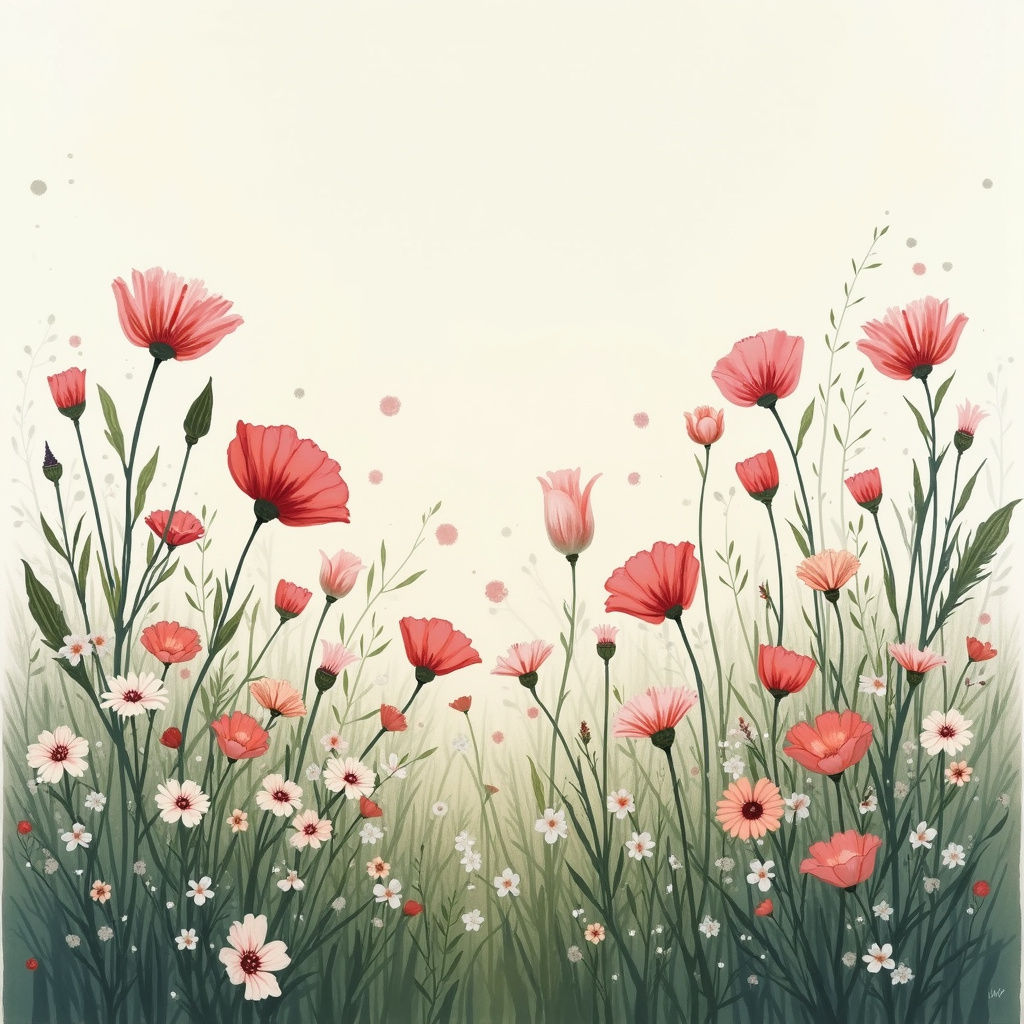 Wildflower Meadow Art