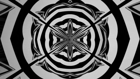 Black And White Art GIF.gif