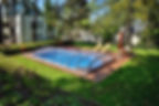 Optik abri de piscine ferme
