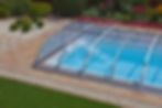 Abri de piscine Retrackta