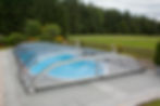 abri de piscine telescopique