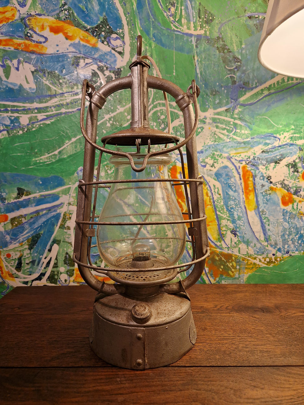 Miniatyrbild: Omgjord fotogenlampa, Fenix från J Bergman