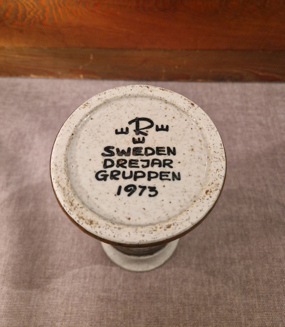 Miniatyrbild: Tidstypisk vas från Rörstand, 1970-tal