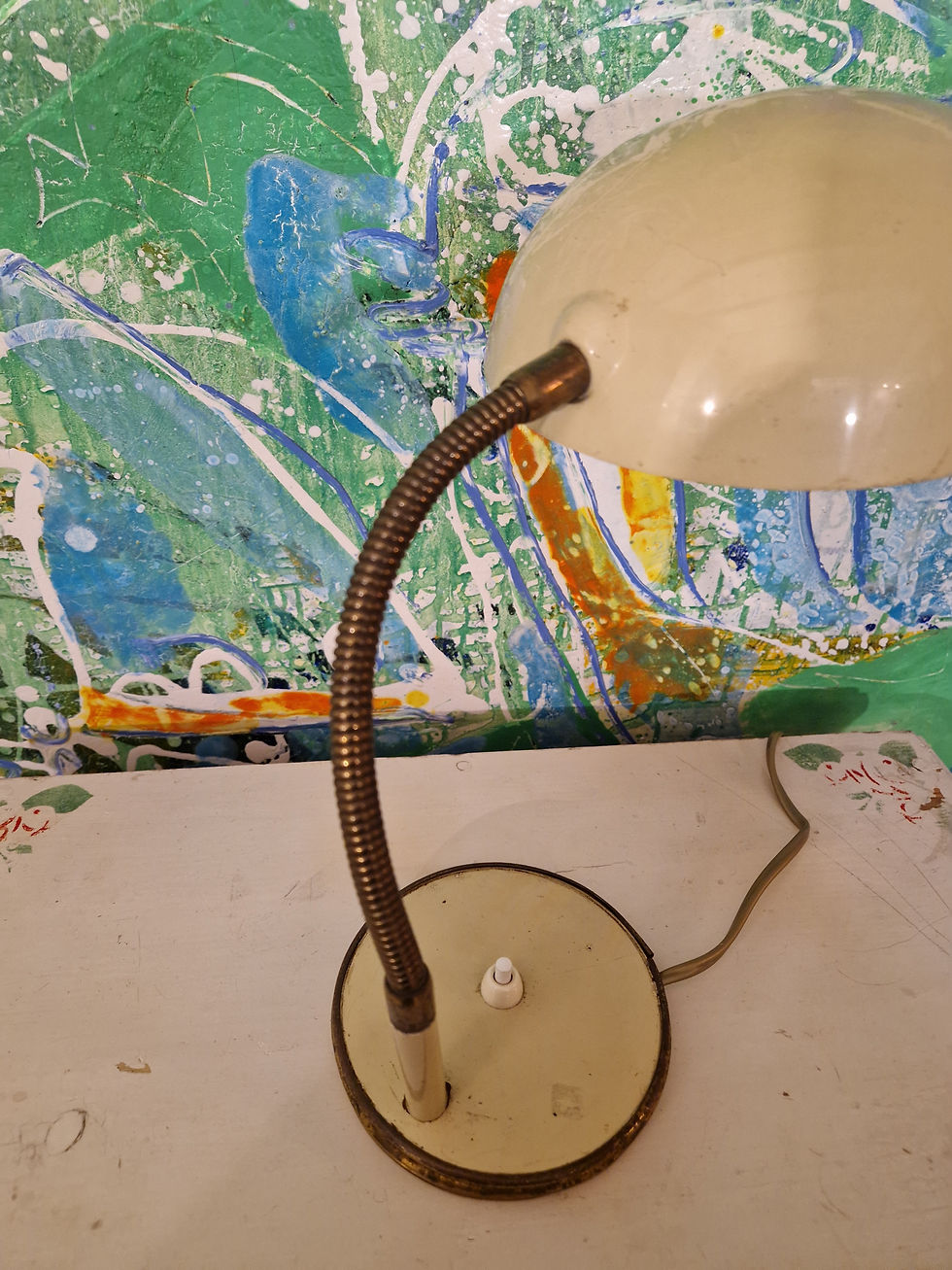 Miniatyrbild: Retro bordslampa från Frankrike