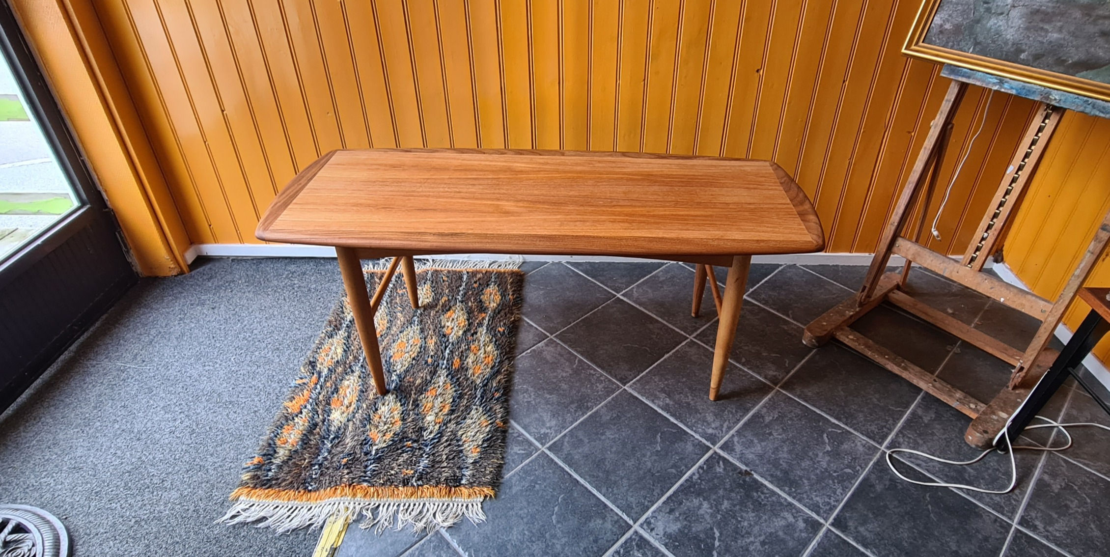 Teakbord från HMB Rörvik