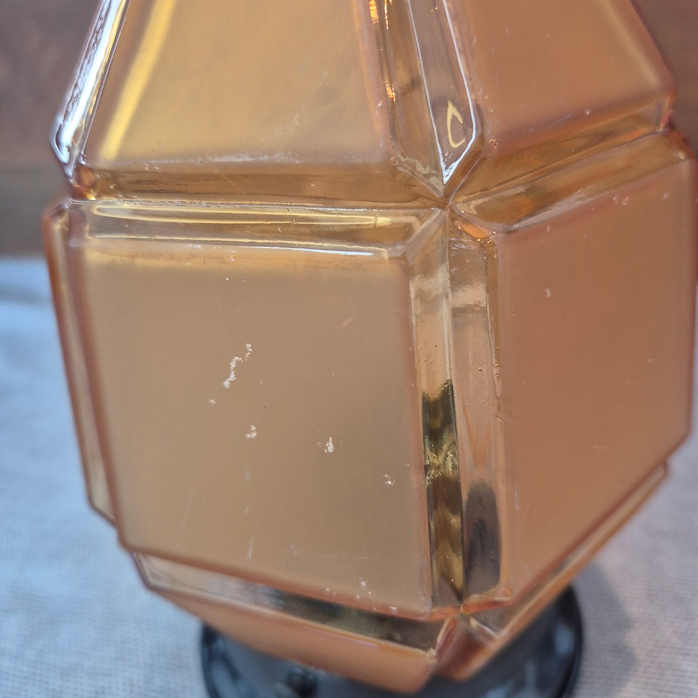 Miniatyrbild: Fransk taklampa i Art Déco-stil