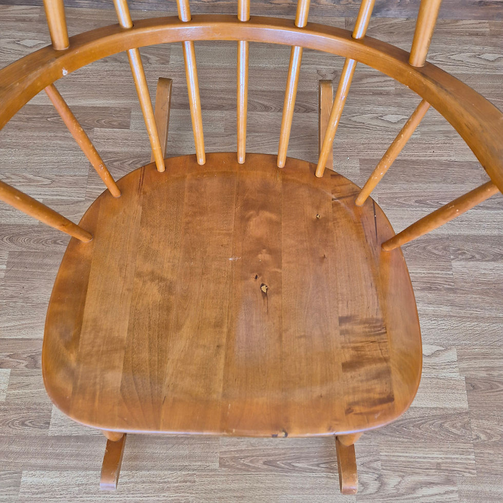 Miniatyrbild: Retro gungstol från AB Nässjö Stolsfabrik