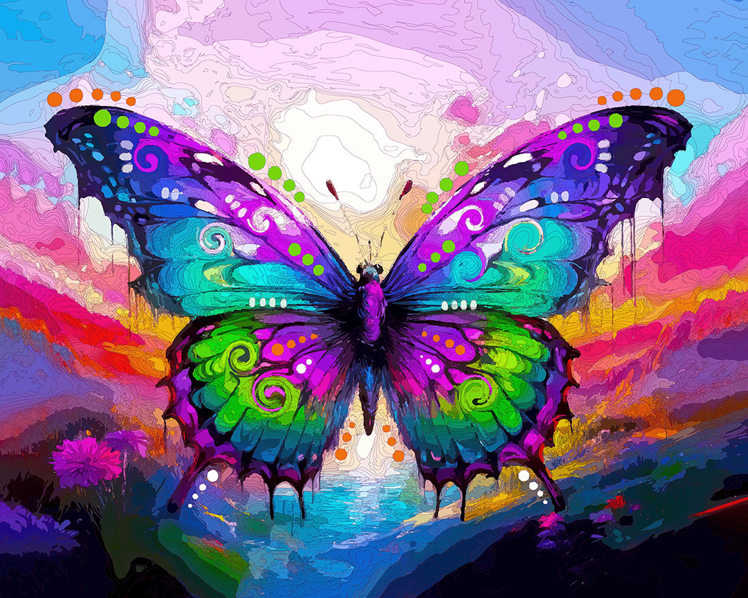 The Prized Butterfly Mini Print (Ltd. Edition)