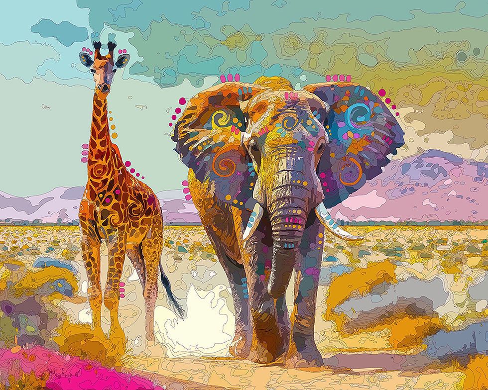 Thumbnail: The Desert Trek Mini Print (Ltd. Edition)