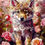 Thumbnail: The Rose Garden Wolf Pup Mini Print (Ltd. Edition)