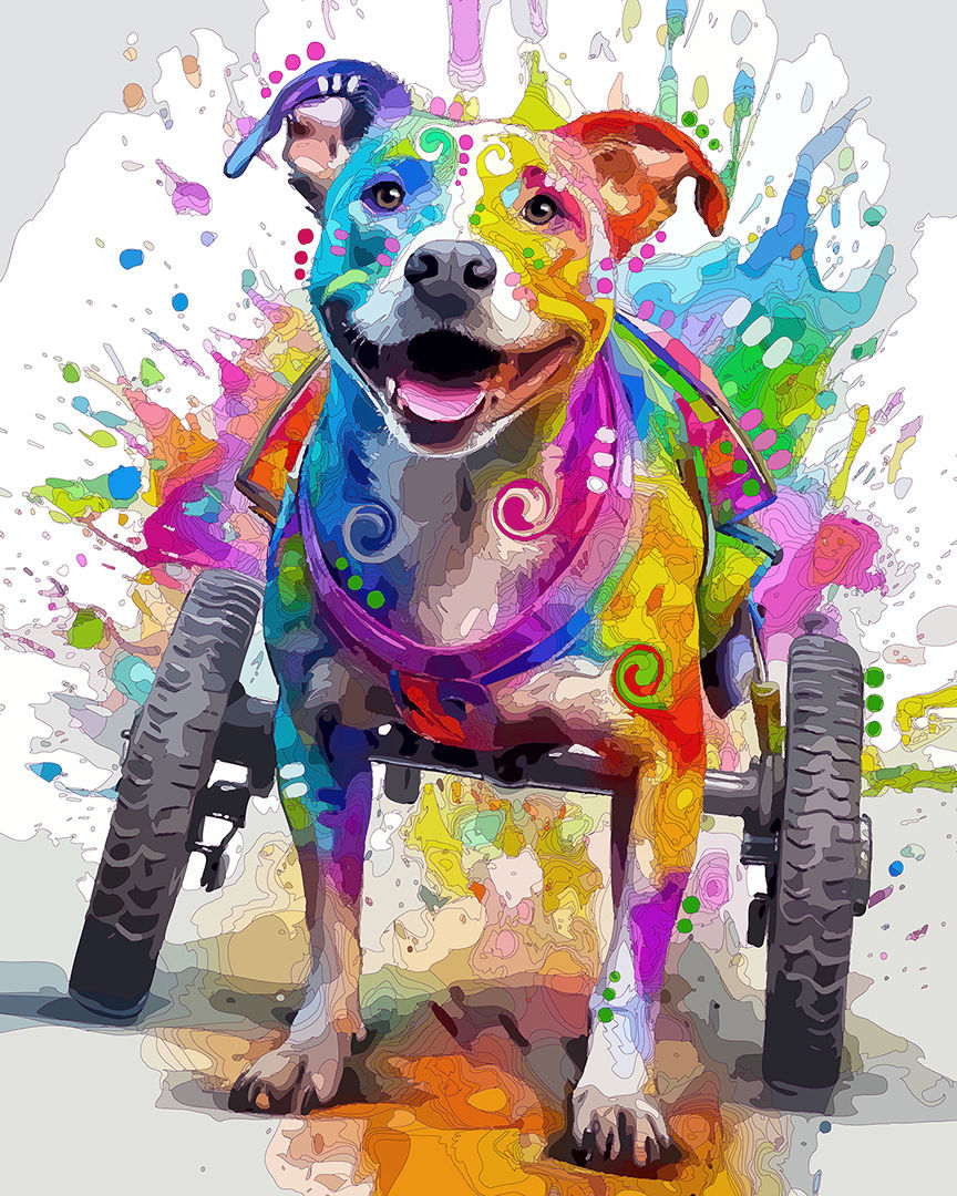 The Super Wheelie Mini Print (Ltd. Edition)