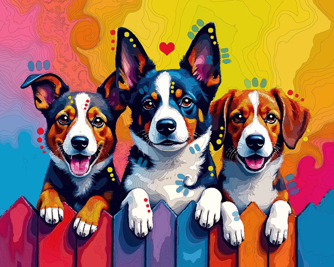 The On The Fence Trio Mini Print (Ltd. Edition)