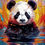 Thumbnail: The Little Ripple Panda Mini Print (Ltd. Edition)