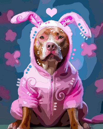 Pixie the Bunny Pink