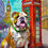 Thumbnail: The Phone Box Bulldog Mini Print (Ltd. Edition)