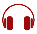 Headphones Vector Maroon.png