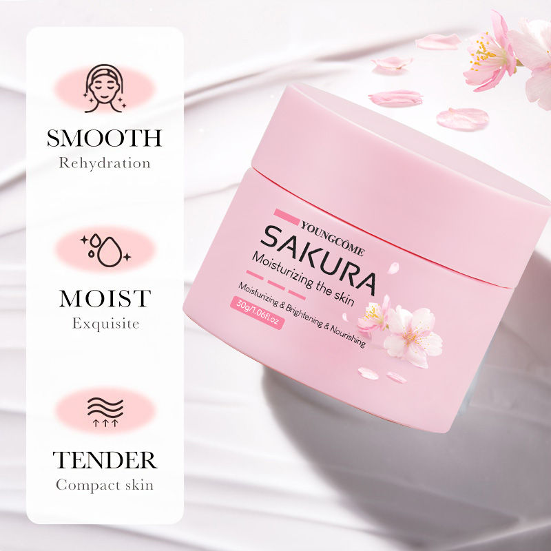 Miniatura: Sakura Essence Cream,Cherry Blossom Facial Moisturizer for Dry & Rough Skin,Anti