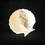 Thumbnail: Multicolored Gold Leaf Seashell Trinket Dish