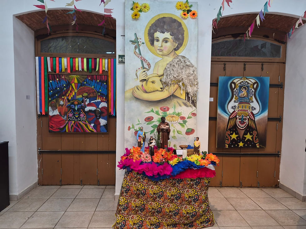 A Galeria Trapiche recebe a exposição Bumbafonia e abre a III Coletiva Junina. Foto: Divulgação.