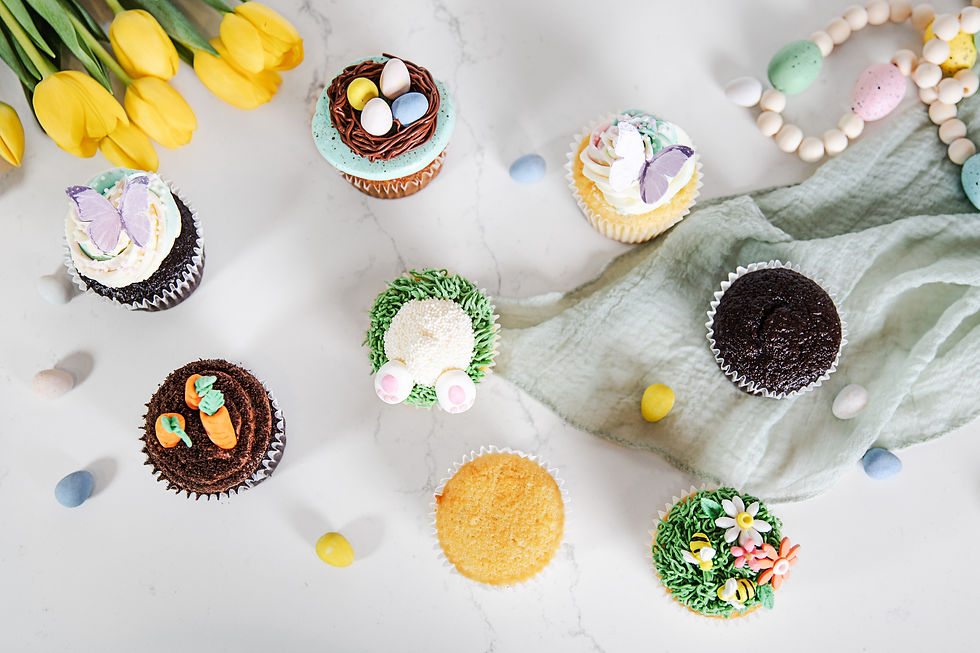 Spring cupcake decorating class