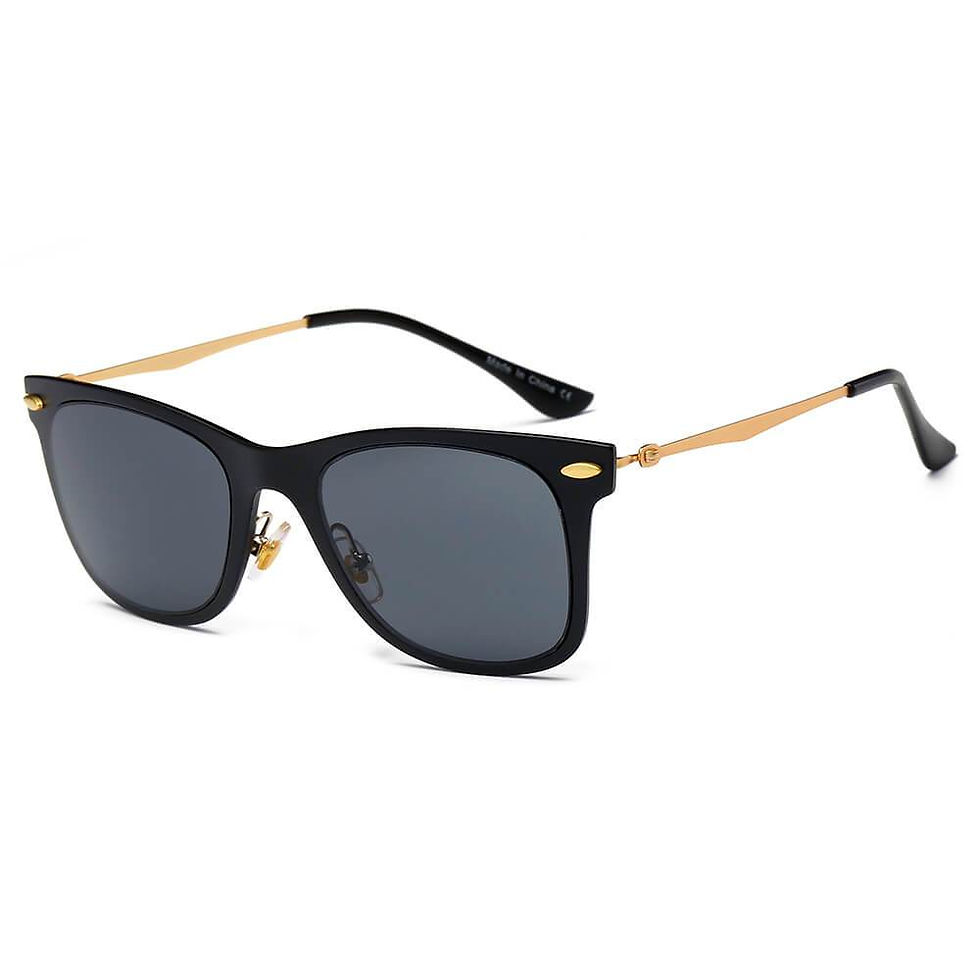 Miniaturbild: DUGALD | Classic Horn Rimmed Rectangle Fashion Sunglasses