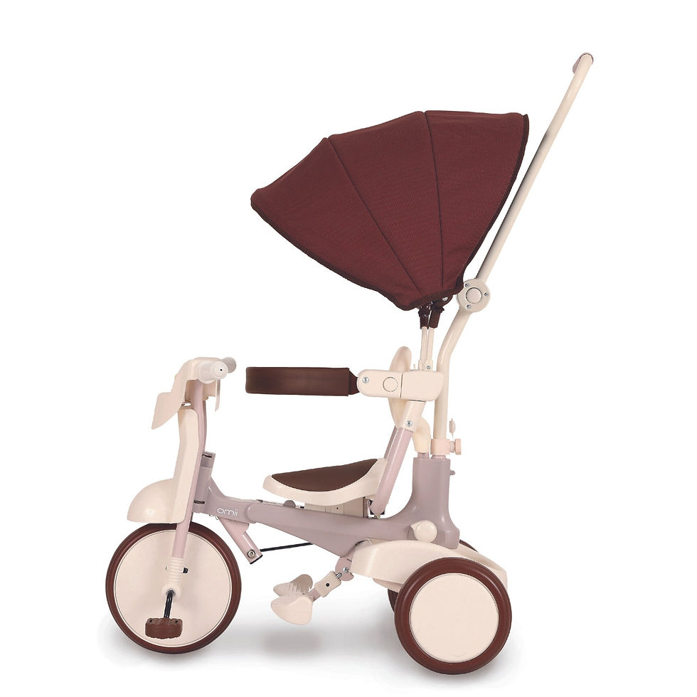 Miniaturbild: Iimo 3-in-1 faltbares Dreirad mit Verdeck