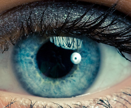 Female blue eye