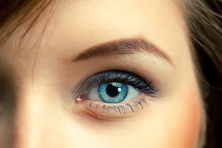 Female blue eye