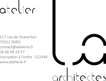 LOGO de SARL Atelier LA Architectes